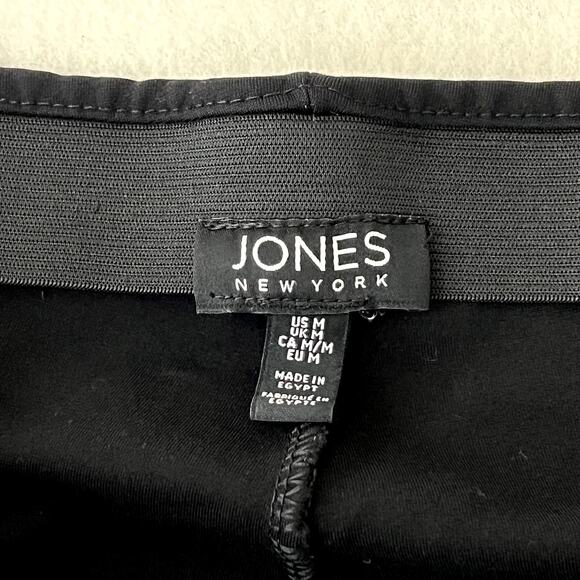 Jones New York Black Pull On Dress Pants - Picture 6 of 8